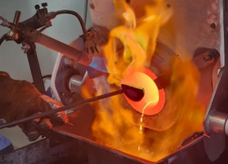 Fundición de minerales